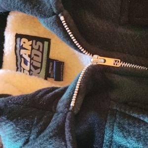 Child's plaid hunting coat